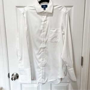 Classic white dress shirt